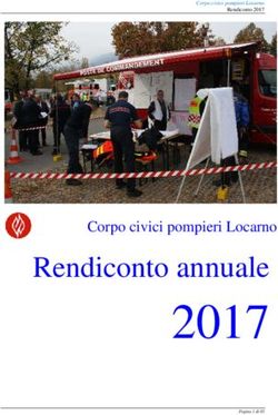 2017 Rendiconto annuale Corpo civici pompieri Locarno