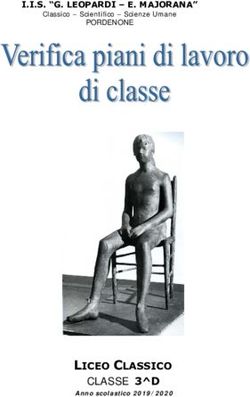 LICEO CLASSICO CLASSE 3 D - I.I.S. "G. LEOPARDI - E. MAJORANA" - Il sito del Liceo Leopardi-Majorana
