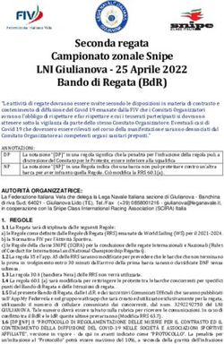 SECONDA REGATA CAMPIONATO ZONALE SNIPE LNI GIULIANOVA - 25 APRILE 2022 BANDO DI REGATA (BDR)