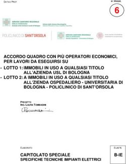 6 Specifiche Tecniche Impianti Elettrici