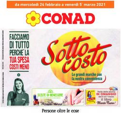 Da mercoled&igrave; 24 febbraio a venerd&igrave; 5* marzo 2021 - Conad