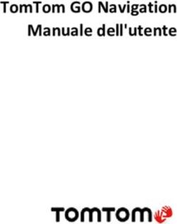 TomTom GO Navigation Manuale dell'utente