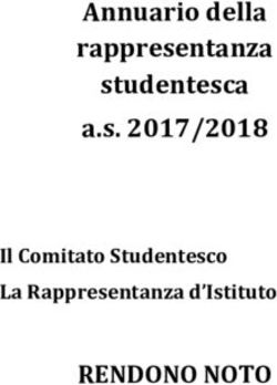 Annuario della rappresentanza studentesca a.s. 2017/2018 - RENDONO NOTO Il Comitato Studentesco