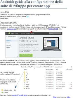 Suite di sviluppo per creare app - Java JDK