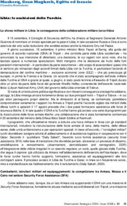Masherq, Gran Maghreb, Egitto ed Israele - Ministero della ...