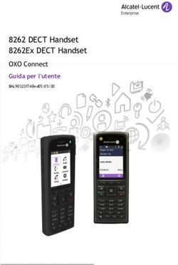 8262 DECT Handset 8262Ex DECT Handset - OXO Connect Guida per l'utente - Alcatel-Lucent Enterprise