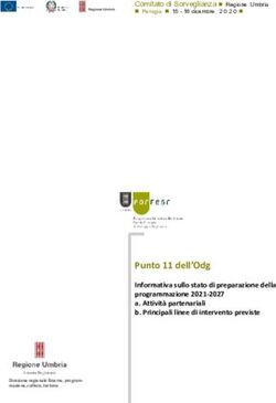 Punto 11 dell'Odg - Regione Umbria