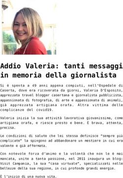 Addio Valeria: tanti messaggi in memoria della giornalista