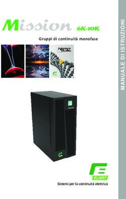 Mission 6K6K6K6K-10K10K10K10K - Gruppi di continuit&agrave; monofase - Sistemi per la continuit&agrave; elettrica - Naicon