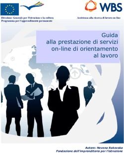 Guida alla prestazione di servizi on-line di orientamento al lavoro