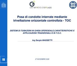 Posa di condotte interrate mediante trivellazione orizzontale controllata - TOC - SISTEMI DI TUBAZIONI IN GHISA SFEROIDALE,CARATTERISTICHE E ...