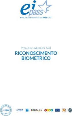 RICONOSCIMENTO BIOMETRICO - Procedure, indicazioni, FAQ - Liceo Scientifico ...