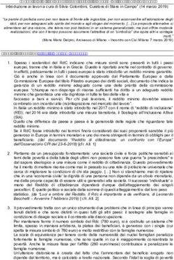 Reddito di Cittadinanza e contrasto alla povertà nel confronto europeo