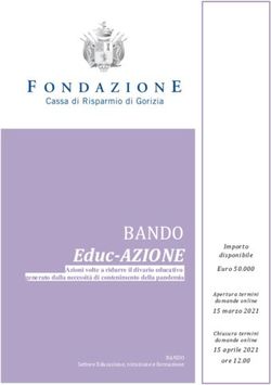 BANDO Educ-AZIONE - Fondazione Cassa di Risparmio di ...