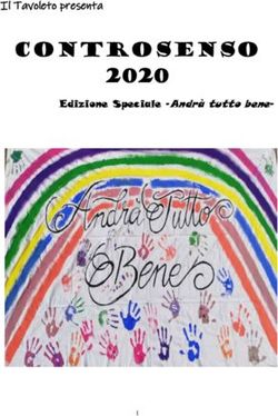 CONTROSENSO 2020 Edizione Speciale -Andr&agrave; tutto bene- Il Tavoleto presenta - Coop Alice