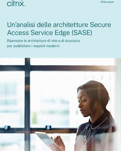 Un'analisi delle architetture Secure Access Service Edge (SASE) - Ripensare le architetture di rete e di sicurezza per soddisfare i requisiti moderni