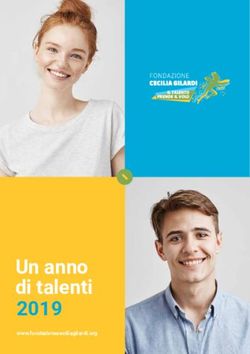 Un anno di talenti 2019 - Fondazione Cecilia Gilardi