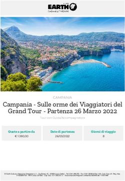 Campania - Sulle orme dei Viaggiatori del Grand Tour - Partenza 26 Marzo 2022
