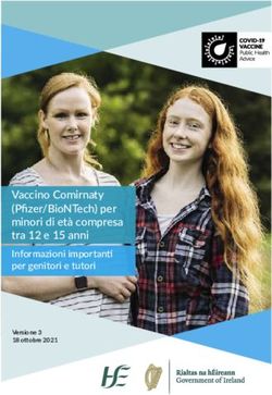Vaccino Comirnaty (Pfizer/BioNTech) per minori di età compresa tra 12 e 15 anni - Informazioni importanti per genitori e tutori - HSE