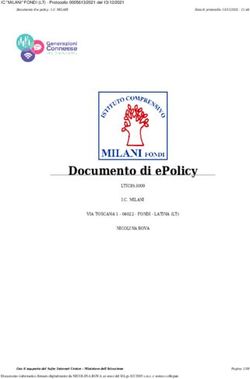 Documento di ePolicy - Generazioni Connesse