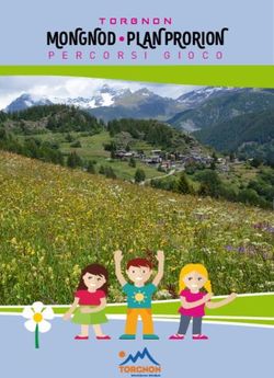 MONGNOD PLAN PRORION - Torgnon