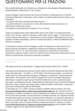 QUESTIONARIO PER LE FRAZIONI - sicuriperdavvero