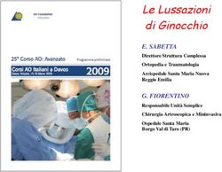 Le Lussazioni di Ginocchio - E. SABETTA Direttore Struttura Complessa Ortopedia e Traumatologia Arcispedale Santa Maria Nuova Reggio Emilia