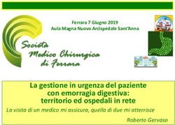 La gestione in urgenza del paziente con emorragia digestiva: territorio ed ospedali in rete - La visita di un medico mi assicura, quella di due mi ...