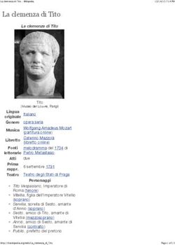 La clemenza di Tito La clemenza di Tito