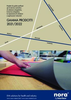 GAMMA PRODOTTI 2021/2022 - nora systems