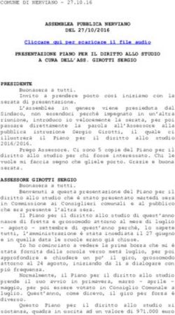 ASSEMBLEA PUBBLICA NERVIANO DEL 27/10/2016