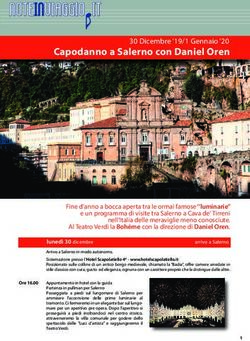 Capodanno a Salerno con Daniel Oren - 30 Dicembre '19/1 Gennaio '20 - Note in viaggio