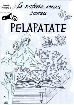 Il Pelapatate La notizia senza scorza - ITET Einaudi