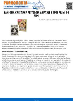 FAMIGLIA CRISTIANA FESTEGGIA A NATALE I SUOI PRIMI 90 ANNI