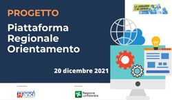 Piattaforma Regionale Orientamento - PROGETTO - 20 dicembre 2021 - Anci Lombardia