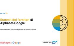 Summit dei fornitori di Alphabet/Google - Per il collegamento audio utilizzare le casse del computer o le cuffie