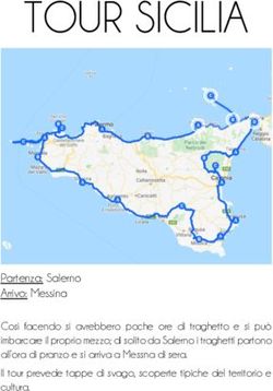 TOUR SICILIA - Il nostro posto nel mondo