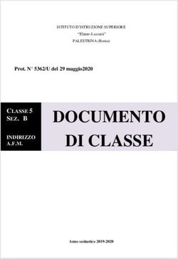 DOCUMENTO DI CLASSE CLASSE 5 SEZ. B INDIRIZZO A.F.M - Eliano Luzzatti