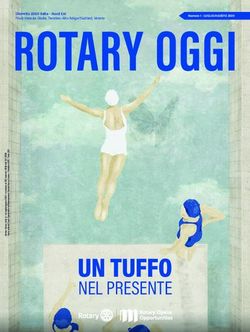 UN TUFFO NEL PRESENTE - Rotary Distretto 2060