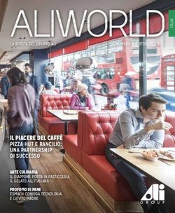 IL PIACERE DEL CAFFÈ PIZZA HUT E RANCILIO: UNA PARTNERSHIP DI SUCCESSO - ARTE CULINARIA - Ali Group