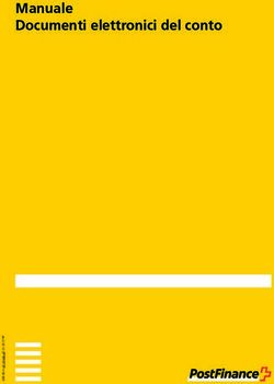 Manuale Documenti elettronici del conto