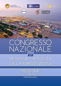 CONGRESSO NAZIONALE MEDICINA E BIOLOGIA DELLA RIPRODUZIONE RICCIONE - Centro Infertilita' Sun