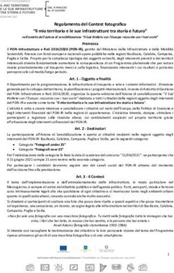 Regolamento del Contest fotografico "Il mio territorio e le sue infrastrutture tra storia e futuro"