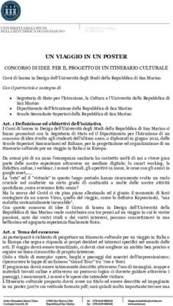 UN VIAGGIO IN UN POSTER - CONCORSO DI IDEE PER IL PROGETTO DI UN ITINERARIO CULTURALE - UNIRSM Design