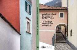 La cultura e l'uso del colore nel Canton Ticino I colori degli insediamenti tradizionali