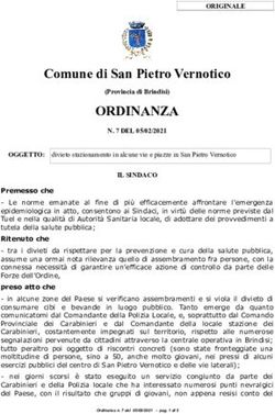 ORDINANZA Comune di San Pietro Vernotico