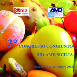 3 CONGRESSO CONGIUNTO - SID-AMD SICILIA Palermo 29-30 novembre 2018 - Societ&agrave; Italiana di ...