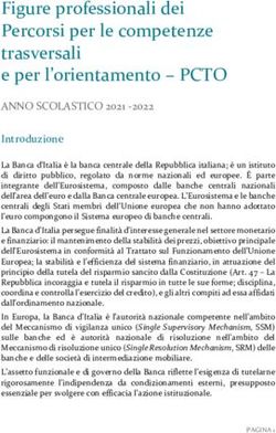 Figure professionali dei Percorsi per le competenze trasversali e per l'orientamento - PCTO