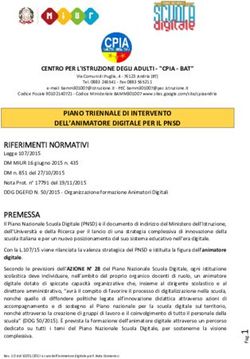 PIANO TRIENNALE DI INTERVENTO DELL'ANIMATORE DIGITALE PER IL PNSD - CPIA BAT