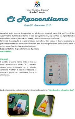 Scuola Primaria - Istituto Maddalena ...